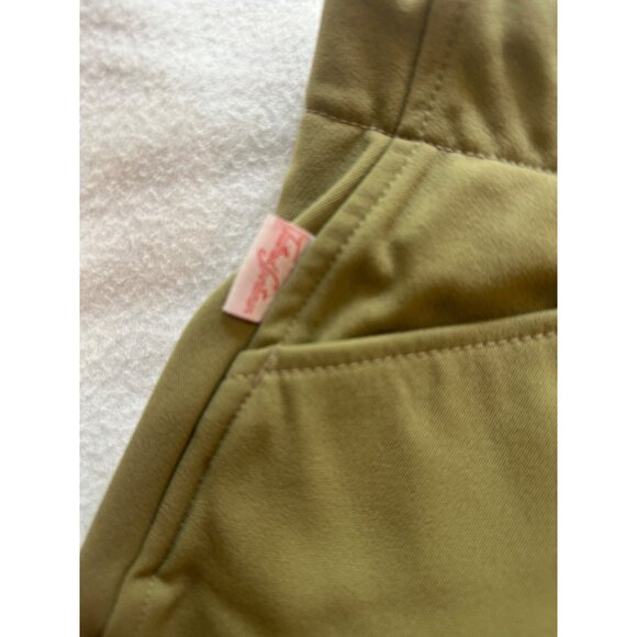 Tailored Sportsman Woman Tan Equestrian Riding Breeches Sz 32 Suede Knee Patches - Picture 4 of 12